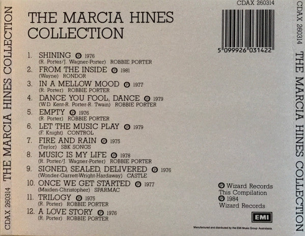 Marcia Hines : The Marcia Hines Collection (CD, Comp, RE)
