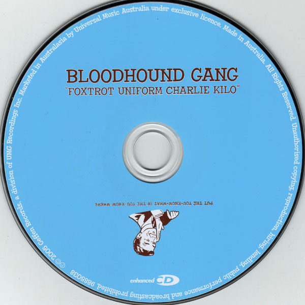 Bloodhound Gang : Foxtrot Uniform Charlie Kilo (CD, Single, Enh)
