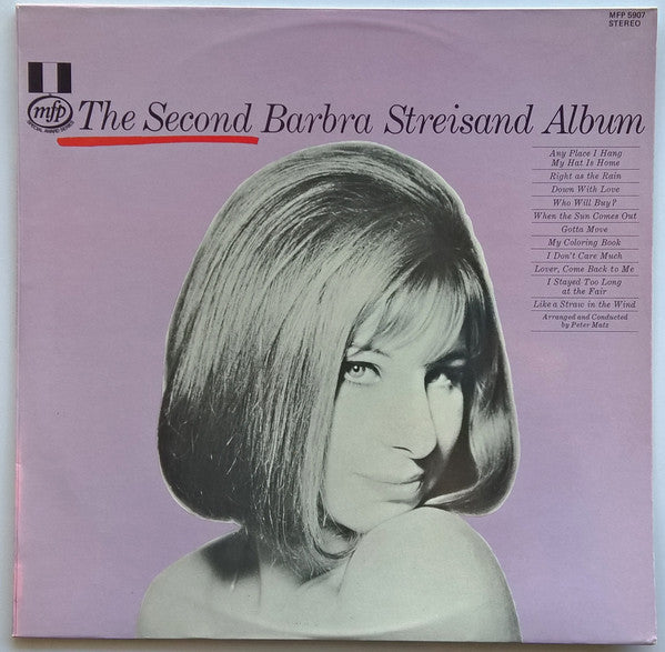 Barbra Streisand : The Second Barbra Streisand Album (LP, Album, RE)