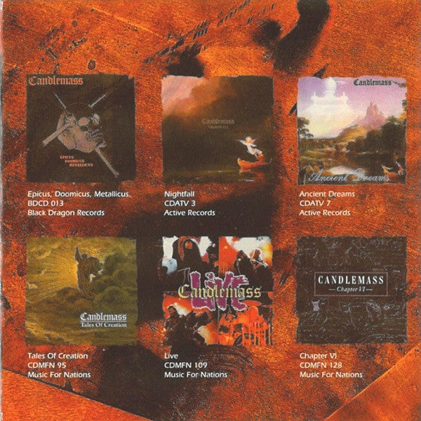 Candlemass : The Best Of Candlemass - As It Is, As It Was (2xCD, Comp)