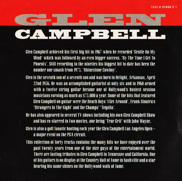 Glen Campbell : Collection (2xCD, Comp)