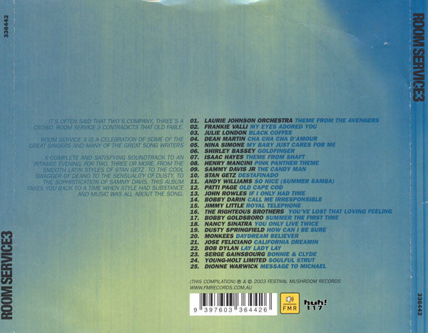 Various : Room Service3 (CD, Comp)