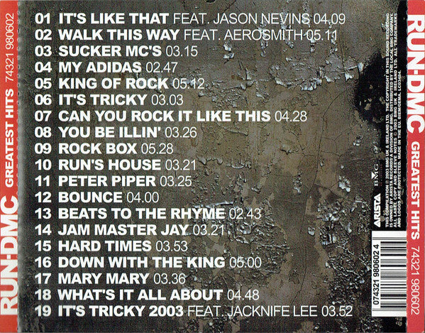 Run-DMC : Greatest Hits (CD, Comp, Dis)