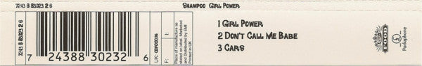 Shampoo : Girl Power (CD, Single)