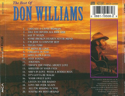 Don Williams (2) : The best of (CD, Comp)