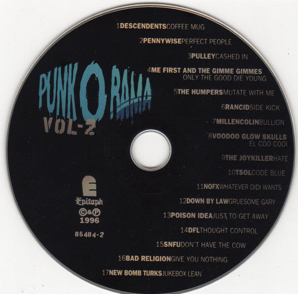 Various : Punk O Rama Vol. 2 (CD, Comp)