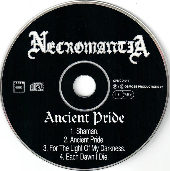 Necromantia : Ancient Pride (CD, MiniAlbum, Promo)