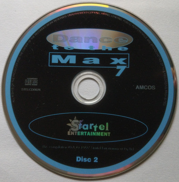 Various : Dance To The Max 7 (32 Maximum Dance Hits) (2xCD, Comp)
