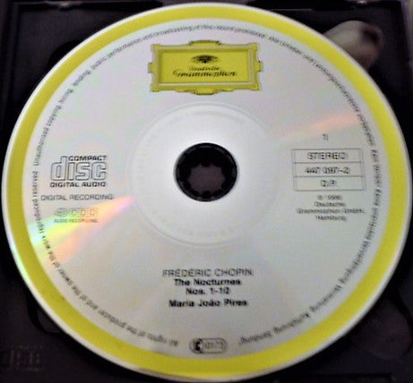 Frédéric Chopin, Maria-João Pires : The Nocturnes (2xCD, Album, 4D )