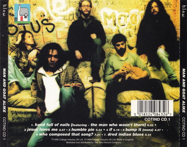 b.l.o.w. : Man And Goat Alike (CD, MiniAlbum)