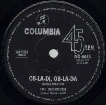 The Bedrocks : Ob-La-Di, Ob-La-Da (7", Single)