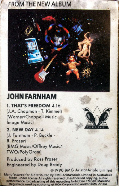 John Farnham : That's Freedom (Cass, Single)