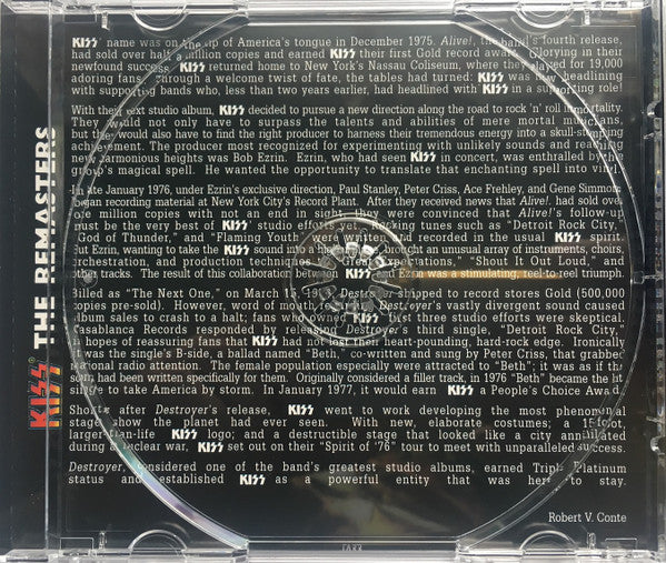 Kiss : Destroyer (CD, Album, RE, RM, RP)