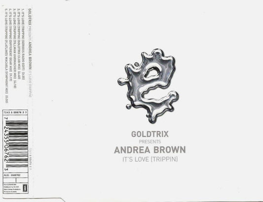 Goldtrix Presents Andrea Brown : It's Love (Trippin) (CD, Single, M/Print)