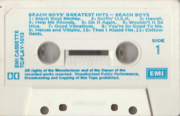 The Beach Boys : Beach Boys Greatest Hits (Cass, Comp)