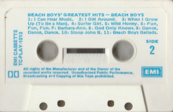 The Beach Boys : Beach Boys Greatest Hits (Cass, Comp)