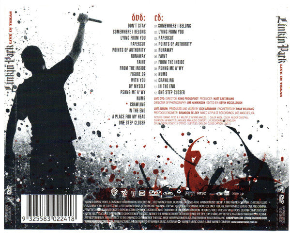 Linkin Park : Live In Texas (CD, Album, Enh + DVD-V, NTSC)