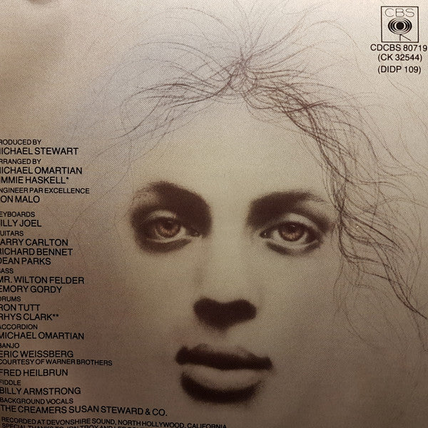 Billy Joel : Piano Man (CD, Album, RE)