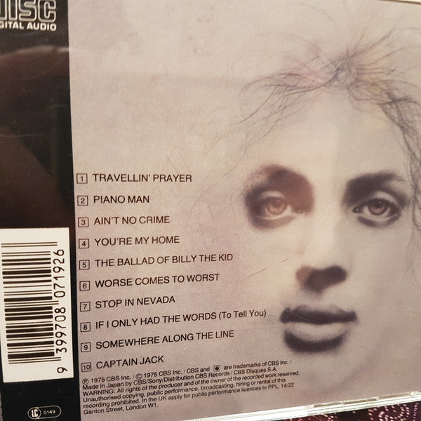 Billy Joel : Piano Man (CD, Album, RE)
