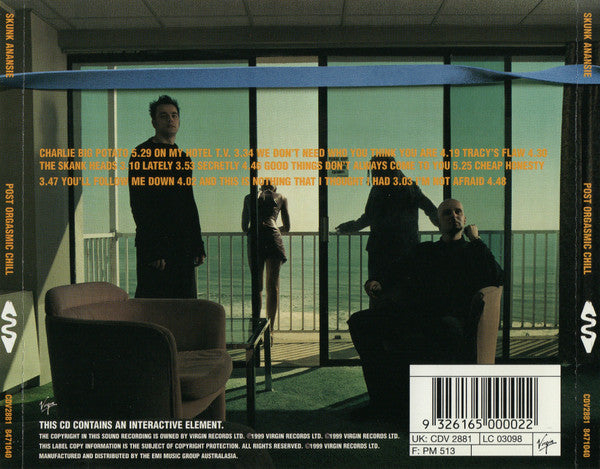Skunk Anansie : Post Orgasmic Chill (CD, Album, Enh)