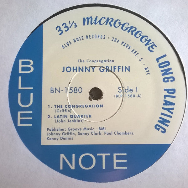 Johnny Griffin : The Congregation (LP, Album, RE, RM)