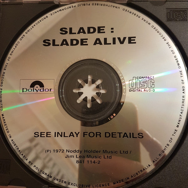 Slade : Slade Alive! (CD, Album)