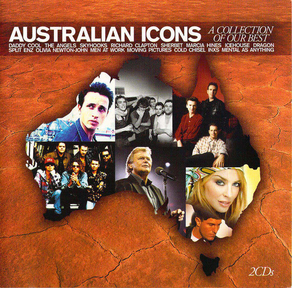 Various : Australian Icons (A Collection Of Our Best) (2xCD, Comp)