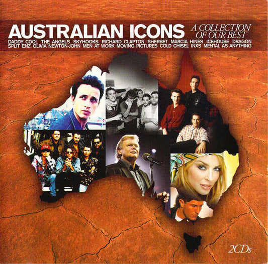 Various : Australian Icons (A Collection Of Our Best) (2xCD, Comp)