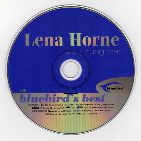 Lena Horne : The Young Star (CD, Comp, Mono, RM)