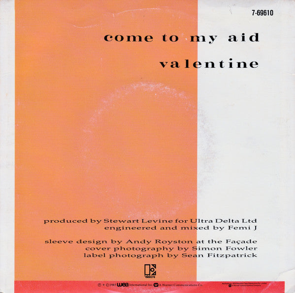 Simply Red : Come To My Aid (7", Single)
