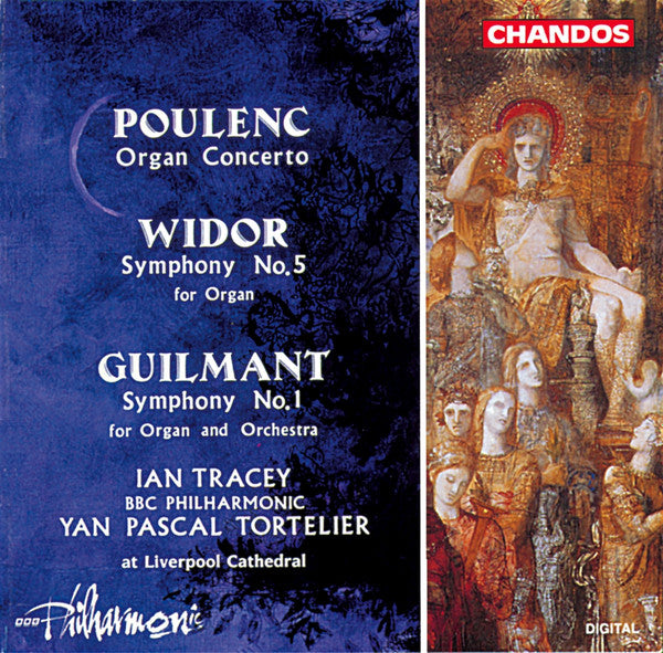 Poulenc*, Widor*, Guilmant*  - Ian Tracey, BBC Philharmonic, Yan Pascal Tortelier : Guilmant/Widor/Poulenc: Organ Concertos (CD, Album)