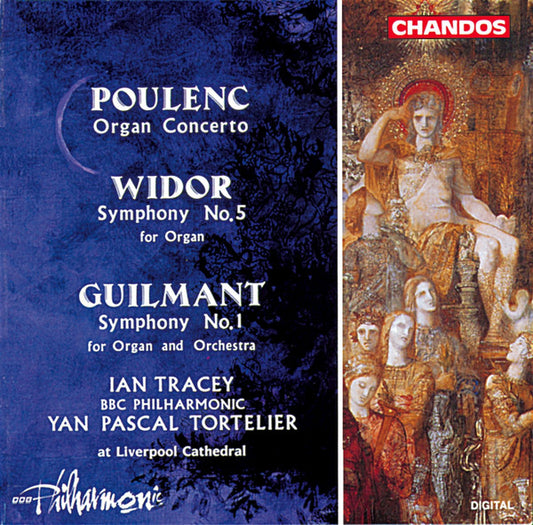 Francis Poulenc, Charles-Marie Widor, Alexandre Guilmant  - Ian Tracey, BBC Philharmonic, Yan Pascal Tortelier : Guilmant/Widor/Poulenc: Organ Concertos (CD, Album)