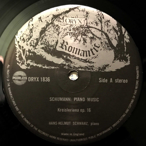 Robert Schumann : Piano Music for two Et four hands (LP)