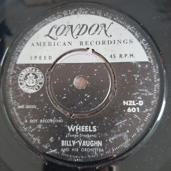 Billy Vaughn And His Orchestra : Wheels (7", Single)