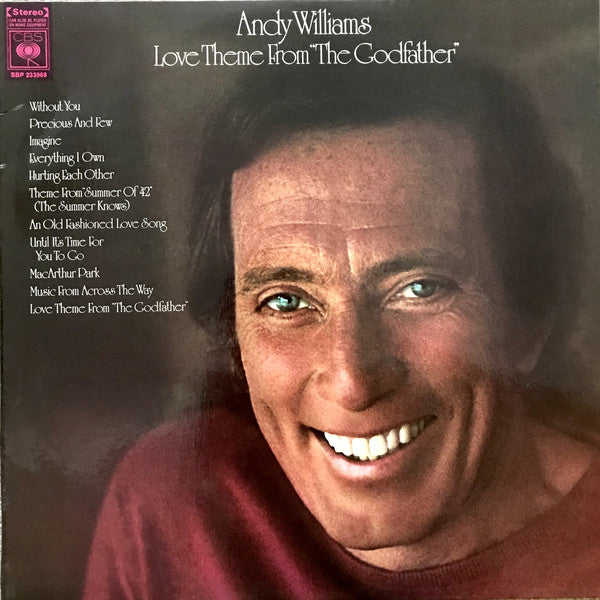 Andy Williams : Love Theme From "The Godfather" (LP, Album)