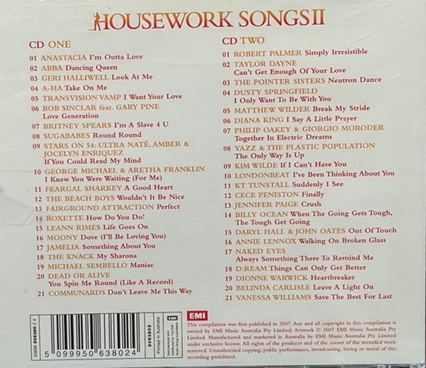 Various : Housework Songs II (2xCD, Comp)
