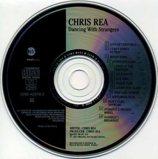 Chris Rea : Dancing With Strangers (CD, Album, RE)
