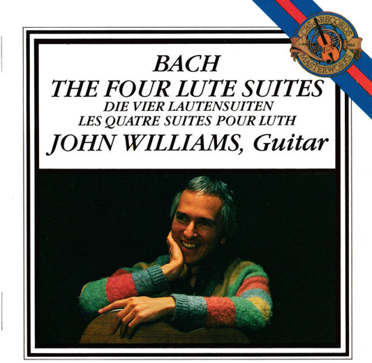 Bach* - John Williams (7) : The Four Lute Suites (CD, RE, RM)
