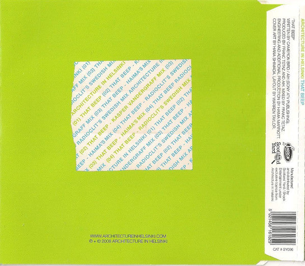 Architecture In Helsinki : That Beep (CD, Maxi)