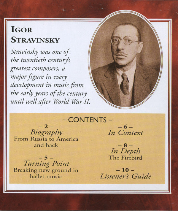 Igor Stravinsky : Musical Revolutionary (CD, Comp, Har)
