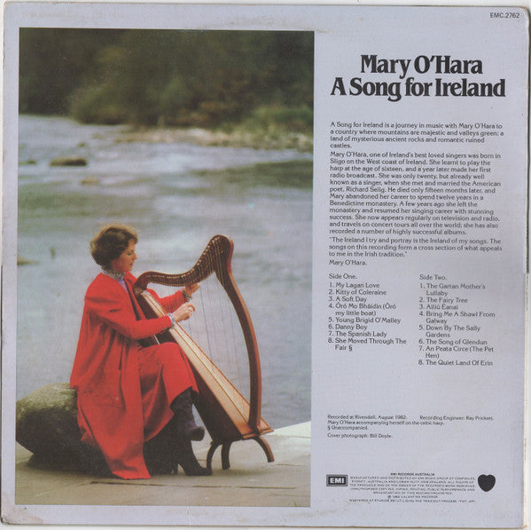 Mary O'Hara : A Song For Ireland (LP, Album)