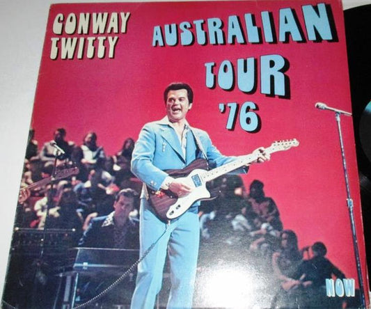 Conway Twitty : Now And Then (Australian Tour '76) (LP, Album)