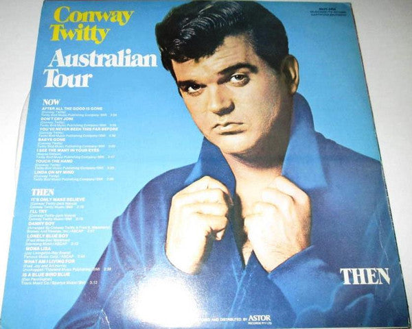 Conway Twitty : Now And Then (Australian Tour '76) (LP, Album)