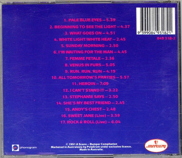 The Velvet Underground : Chronicles (CD, Comp)