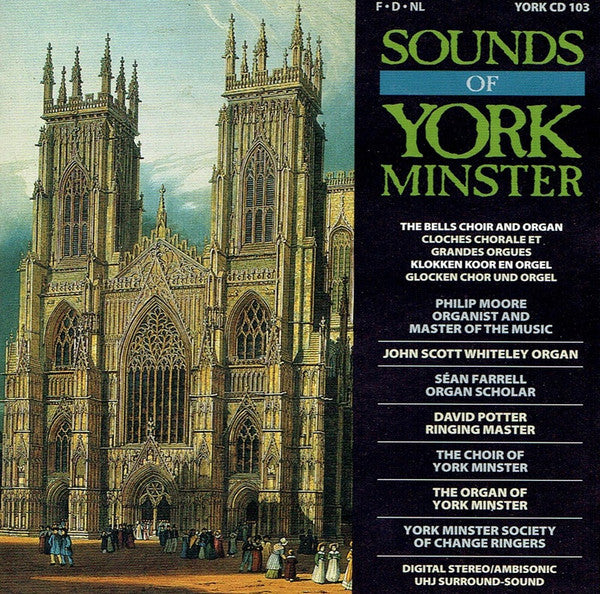 Philip Moore, John Scott Whiteley, David Potter (6), The Choir Of York Minster* : Sounds Of York Minster (CD)