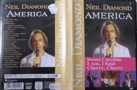 Neil Diamond : America (DVD-V, Unofficial, PAL)