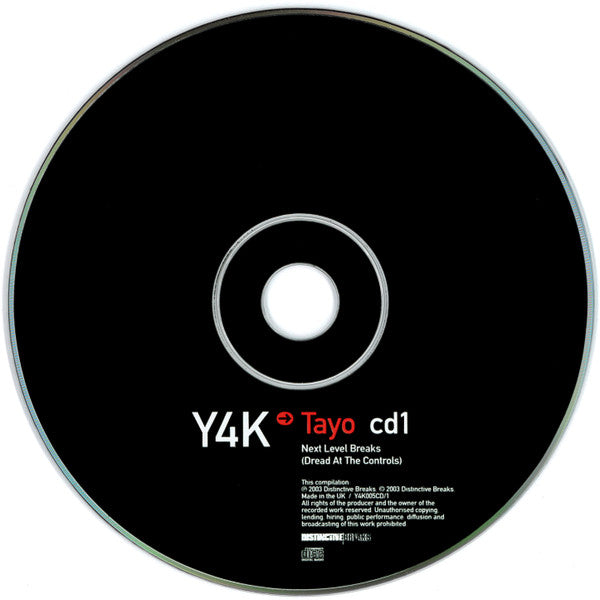 Tayo : Y4K → Tayo - Next Level Breaks (Dread At The Controls) (2xCD, Mixed)