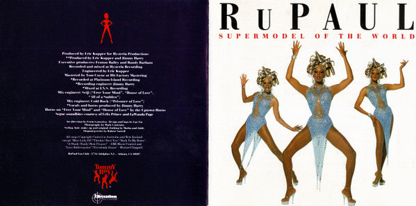 RuPaul : Supermodel Of The World (CD, Album)