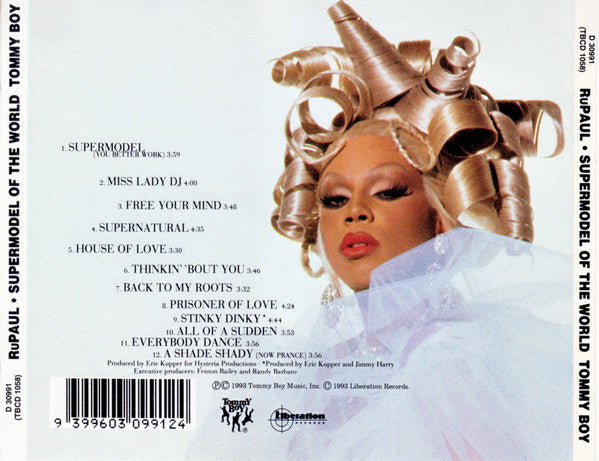 RuPaul : Supermodel Of The World (CD, Album)