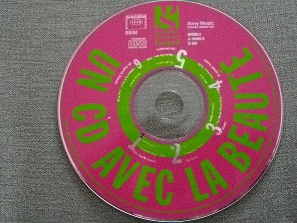 Various : Un Cd Avec la Beauté - Parfumerie Marie Jeanne Godard (CD, MiniAlbum, Comp, Promo)